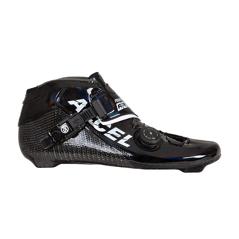 Powerslide ACCEL Black 195 boot ātruma skrituļslidu slidzābaki