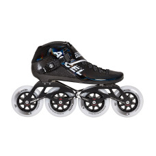 Powerslide ACCEL Race Black 100 ātruma skrituļslidas