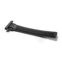 Powerslide buckle plastic strap black 10cm, 1 gab.