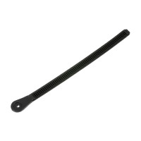 Powerslide buckle plastic strap black 24cm, 1 gab.