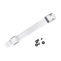 Powerslide Classic buckle set white 22cm, 1 gab.