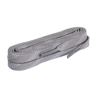 Powerslide cool grey/white waxed skrituļslidu šņores