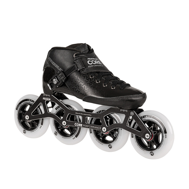 Powerslide Core Performance black 4x100 speed skates