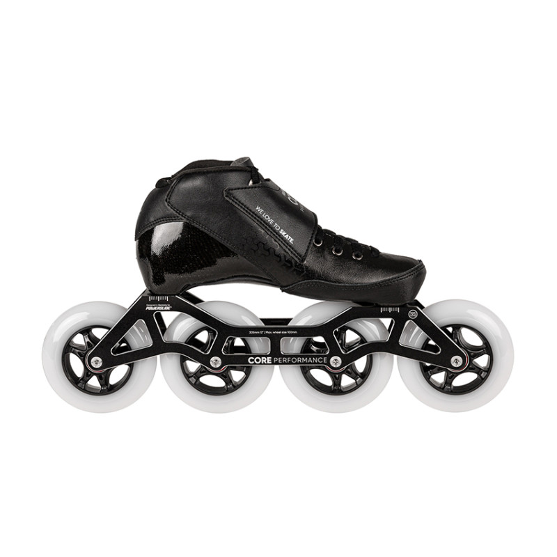 Powerslide Core Performance black 4x100 speed skates