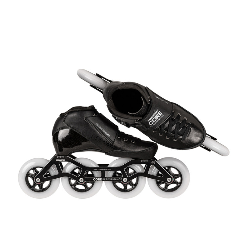 Powerslide Core Performance black 4x100 speed skates
