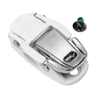 Powerslide Crown buckle white, 1 pcs.