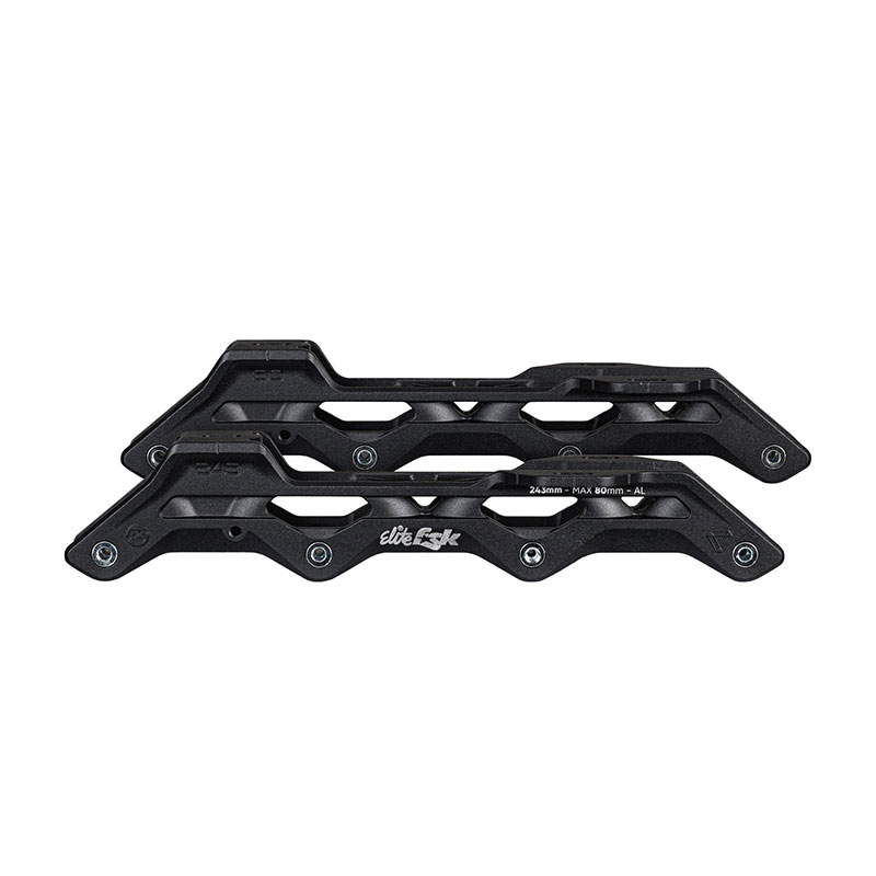 Powerslide Elite FSK cast AL 243mm 4x80mm TRI black рамы