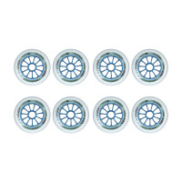 Powerslide ERA 100mm DD medium inline skate wheels, 8 pcs.
