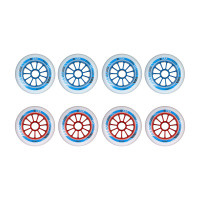 Powerslide ERA 110mm DD hard inline skate wheels, 8 pcs.