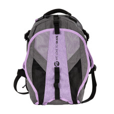 Powerslide Fitness backpack dark grey/purple skrituļslidu mugursoma