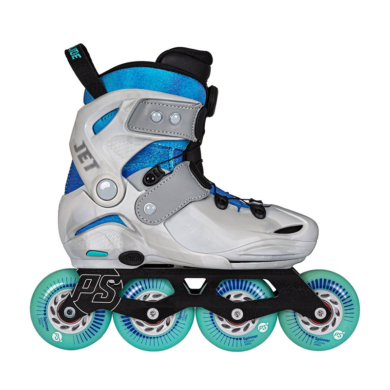 Powerslide Jet pro PDS smoky grey bērnu skrituļslidas