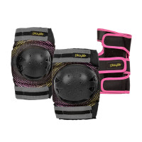 Powerslide Kids Joker yellow 3set bērnu aizsargu komplekts