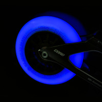 Powerslide Neons 110mm/85a blue LED skrituļslidu riteņi, 3 gab.