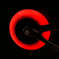 Powerslide Neons 110mm/85a red LED skrituļslidu riteņi, 3 gab.