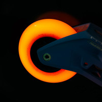 Powerslide Neons 80mm/85a orange LED skrituļslidu riteņi, 4 gab.