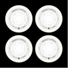 Powerslide Neons Switch 90mm/85a LED skrituļslidu riteņi, 4 gab.