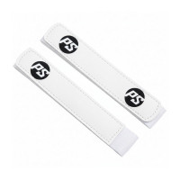 Powerslide Next skate velcro strap white, 2 pcs.