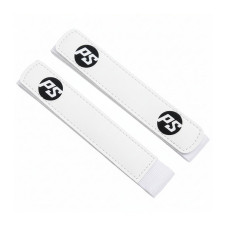 Powerslide Next skate velcro strap white, 2 pcs.