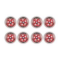 Powerslide ONE 90mm/82a + WCD ABEC5 inline skate wheels, 8 pcs.