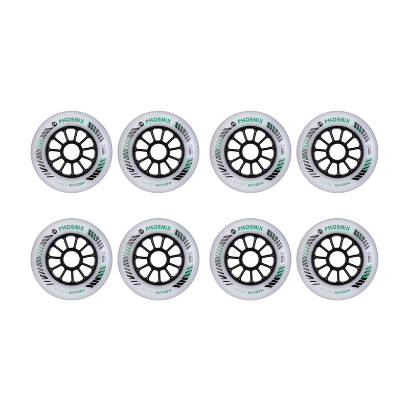 Powerslide Phoenix 100mm DD medium колеса для роликовых коньков, 8 шт.