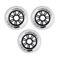 Powerslide Spinner 100mm/88a inline skate wheels, 3 pcs.