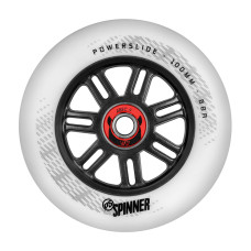 Powerslide Spinner 100mm/88a + WCD ABEC9 scooter wheels, 1 pcs.