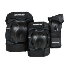 Powerslide Standard 3set black protective gear