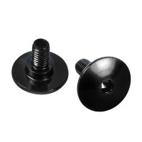 Powerslide Swell and Kaze cuff screw set black, 2 gab.