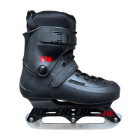 Powerslide ZOOM 2in1 black ledus slidas un skrituļslidas