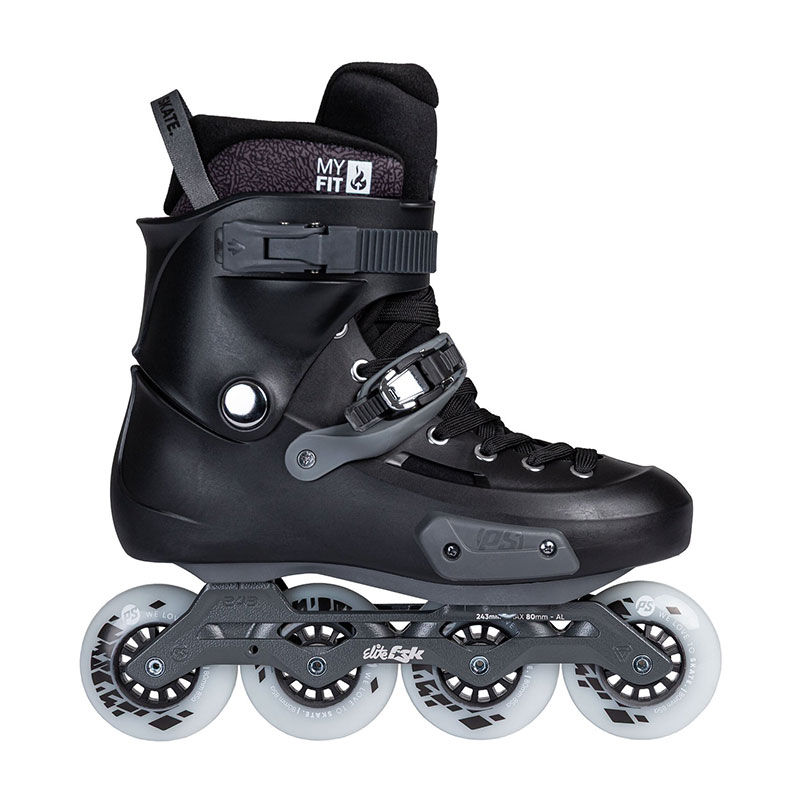 Powerslide Zoom PRO 80 black skrituļslidas