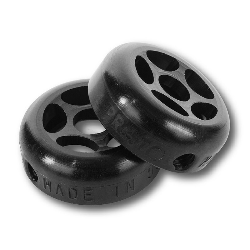 Proto Orbit bar ends black skrejriteņu stūres uzgaļi, 2 gab.