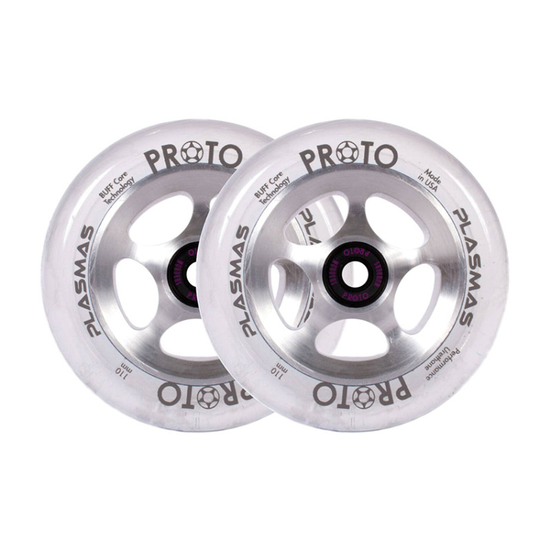Proto Plasma 110mm star light scooter wheels, 2 pcs.