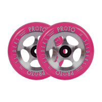 Proto Sliders Starbright 110mm pink on raw skrejriteņu riteņi, 2 gab.