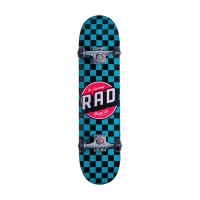 RAD Checkers complete 7.25″ teal skrituļdēlis