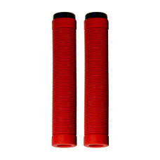Raptor Tail Long red scooter hand grips