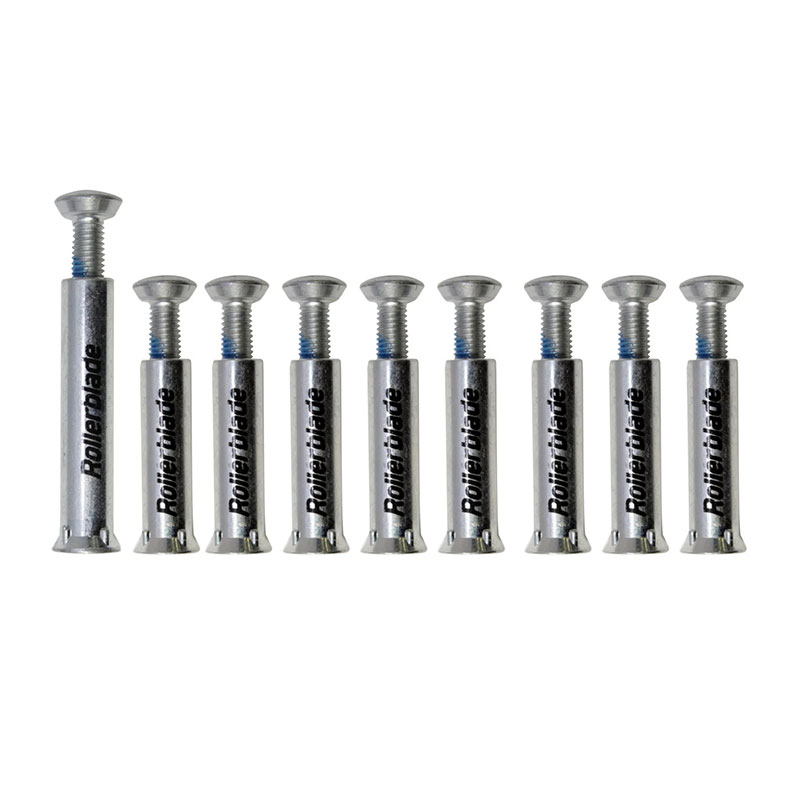 Rollerblade skates alu frame axle set, 9 pcs.