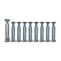 Rollerblade skates plastic frame axle set, 9 gab.