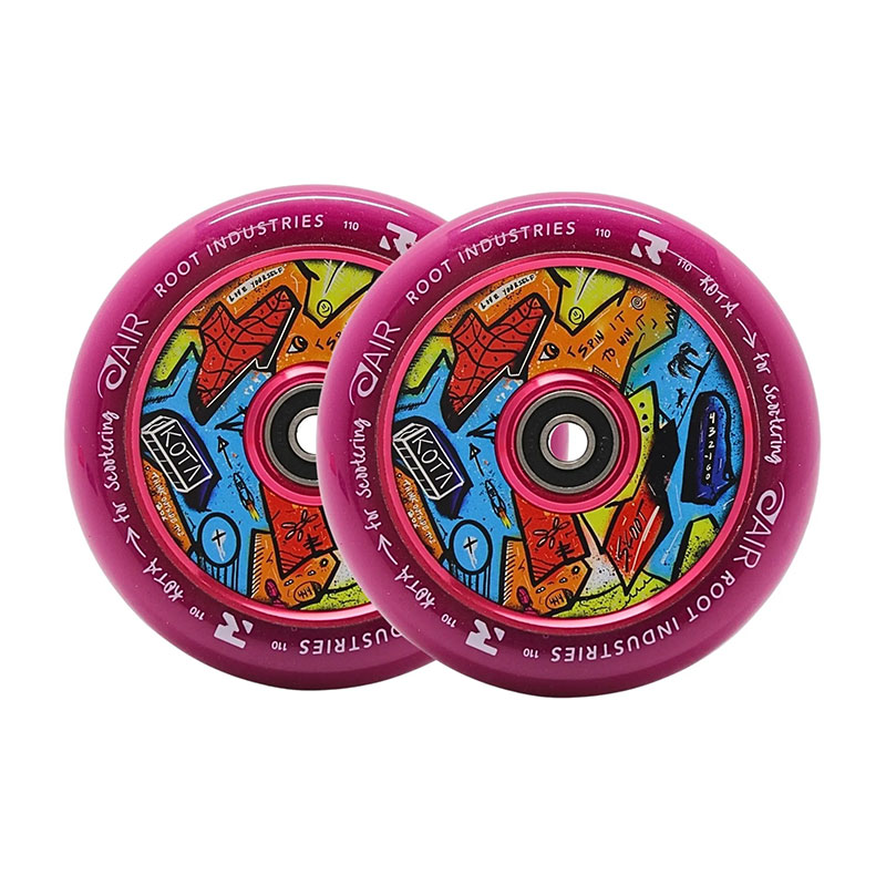 Root Air Kota 110mm purple scooter wheels, 2 pcs.