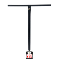 Root AIR Titanium T bar 690x600mm matte black scooter bar