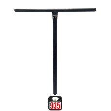 Root AIR Titanium T bar 690x600mm matte black skrejriteņu stūre