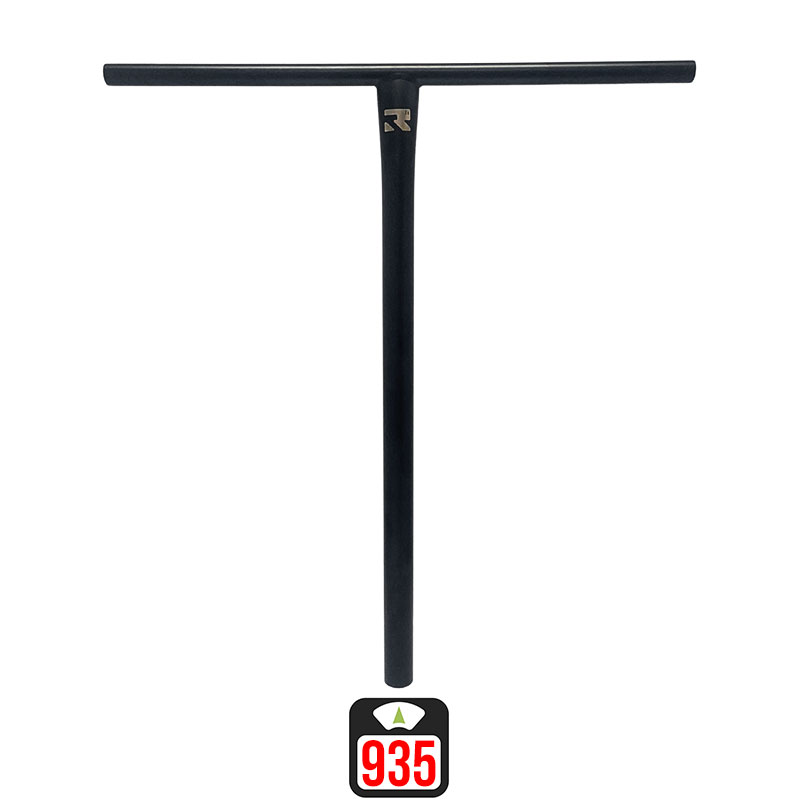 Root AIR Titanium T bar 690x600mm matte black skrejriteņu stūre