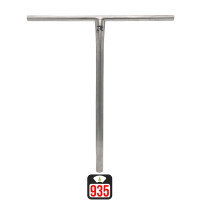 Root AIR Titanium T bar 690x600mm raw scooter bar