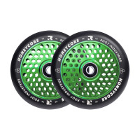 Root Honeycore 110mm black/green skrejriteņu riteņi, 2 gab.