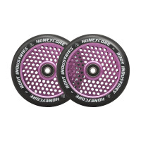 Root Honeycore 120mm black/purple skrejriteņu riteņi, 2 gab.
