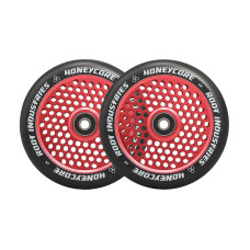 Root Honeycore 120mm black/red scooter wheels, 2 pcs.
