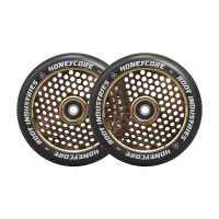 Root Honeycore 120mm gold rush skrejriteņu riteņi, 2 gab.