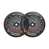 Root Honeycore 120mm neochrome skrejriteņu riteņi, 2 gab.