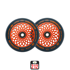 Root Lotus x ScooterFlow 110mm blue/orange skrejriteņu riteņi, 2 gab.