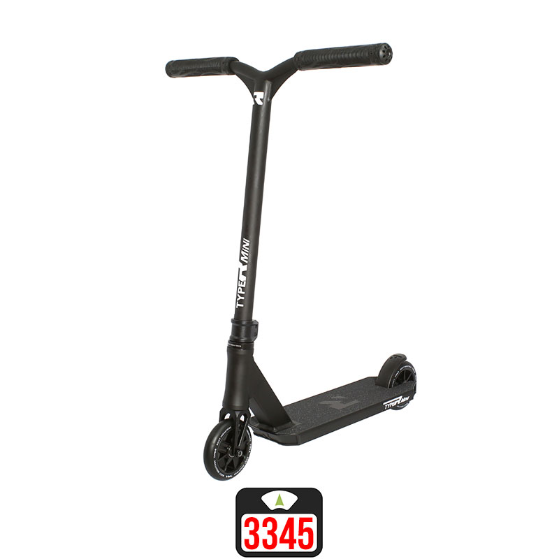 Root Type R MINI matte black трюковой самокат