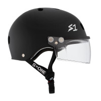 S1 Lifer visor black matte helmet